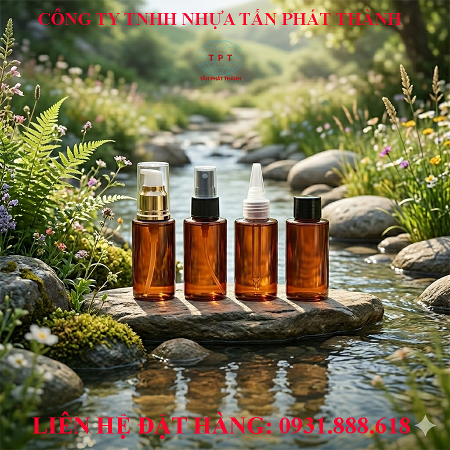 CHAI NHỰA PET 50ML